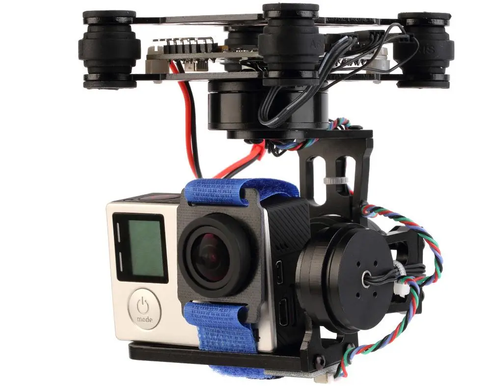 3 Axis Pan Tilt Aluminium Brushless Gimbal 1