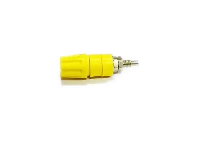 2Mm Terminal Panel Mounting Banana Plug Bti-5 (Yellow) 1
