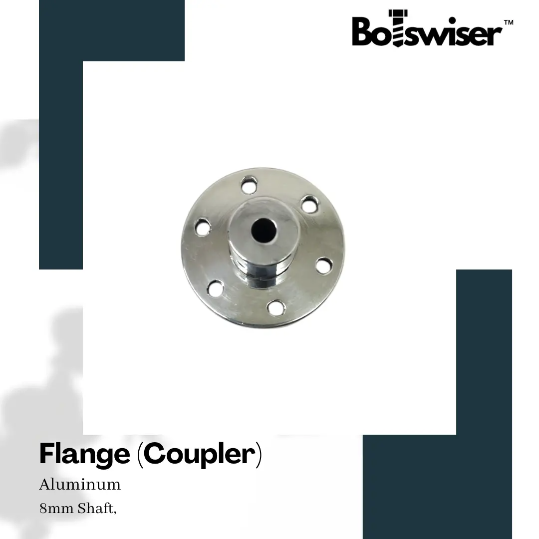8Mm Premium Aluminum Flanged Coupling For 8Mm Shaft - Shaft Coupler Flange 2