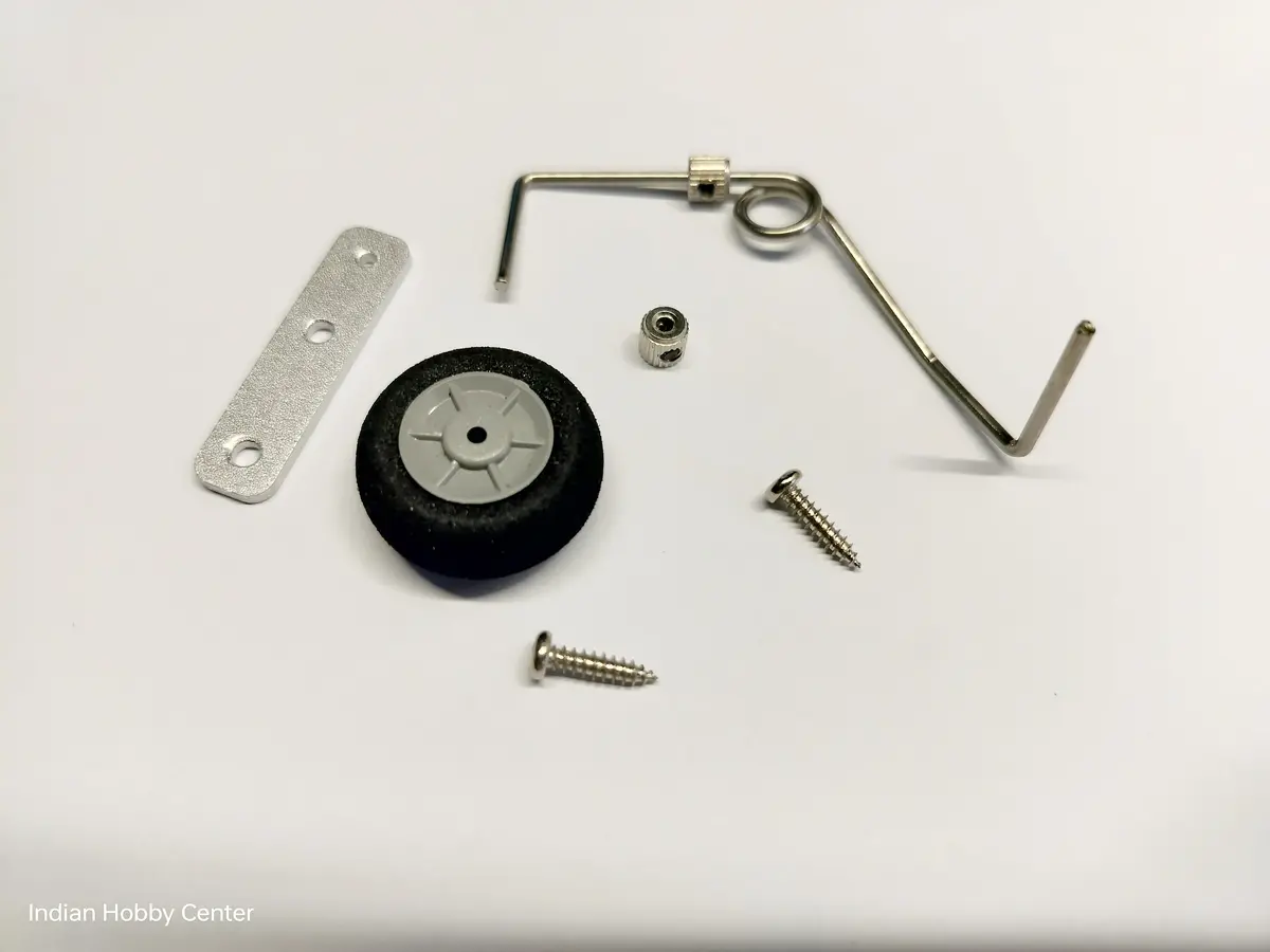 Landing Gear For Rc Airplane Alloy Tail Wheel Kit With 25Mm Wheel 1