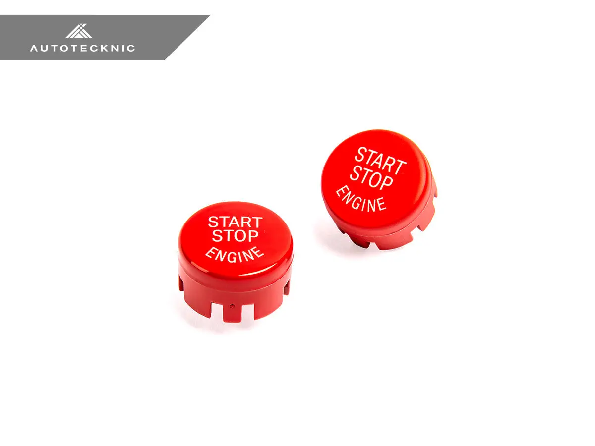 Autotecknic Red Start Stop Button - F30/ F34 3-Series 1