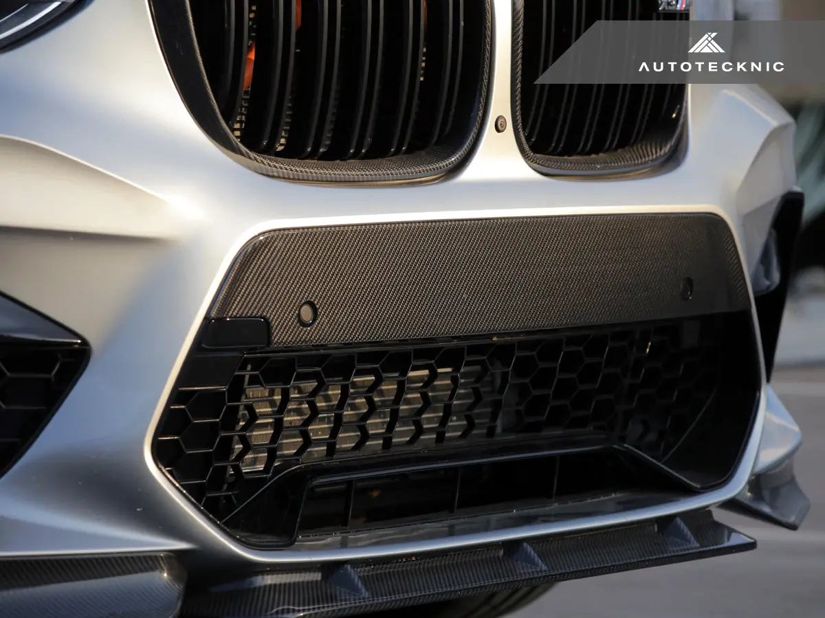 Autotecknic Dry Carbon Fiber Bumper Trim - F97 X3m | F98 X4m Pre-Lci 1
