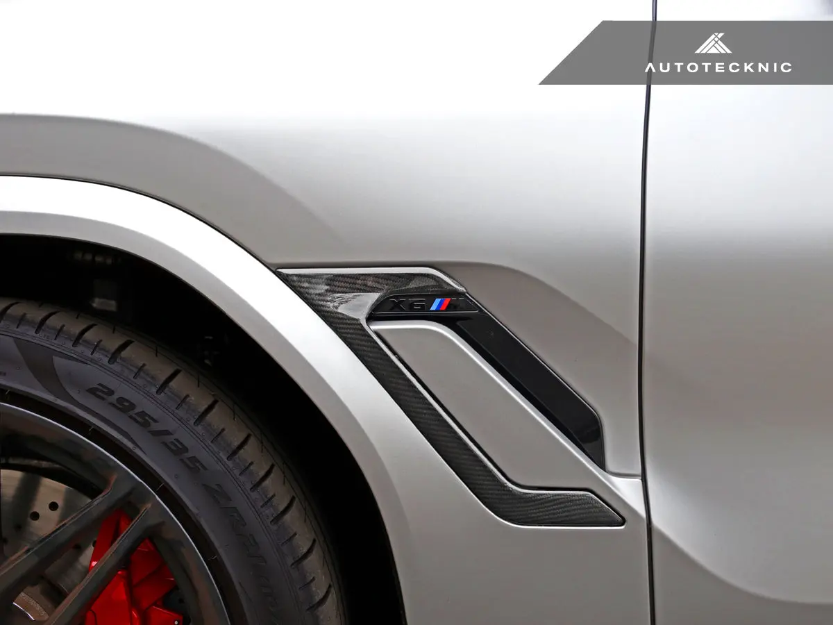 Autotecknic Dry Carbon Fiber Side Vent Set - F96 X6m 1