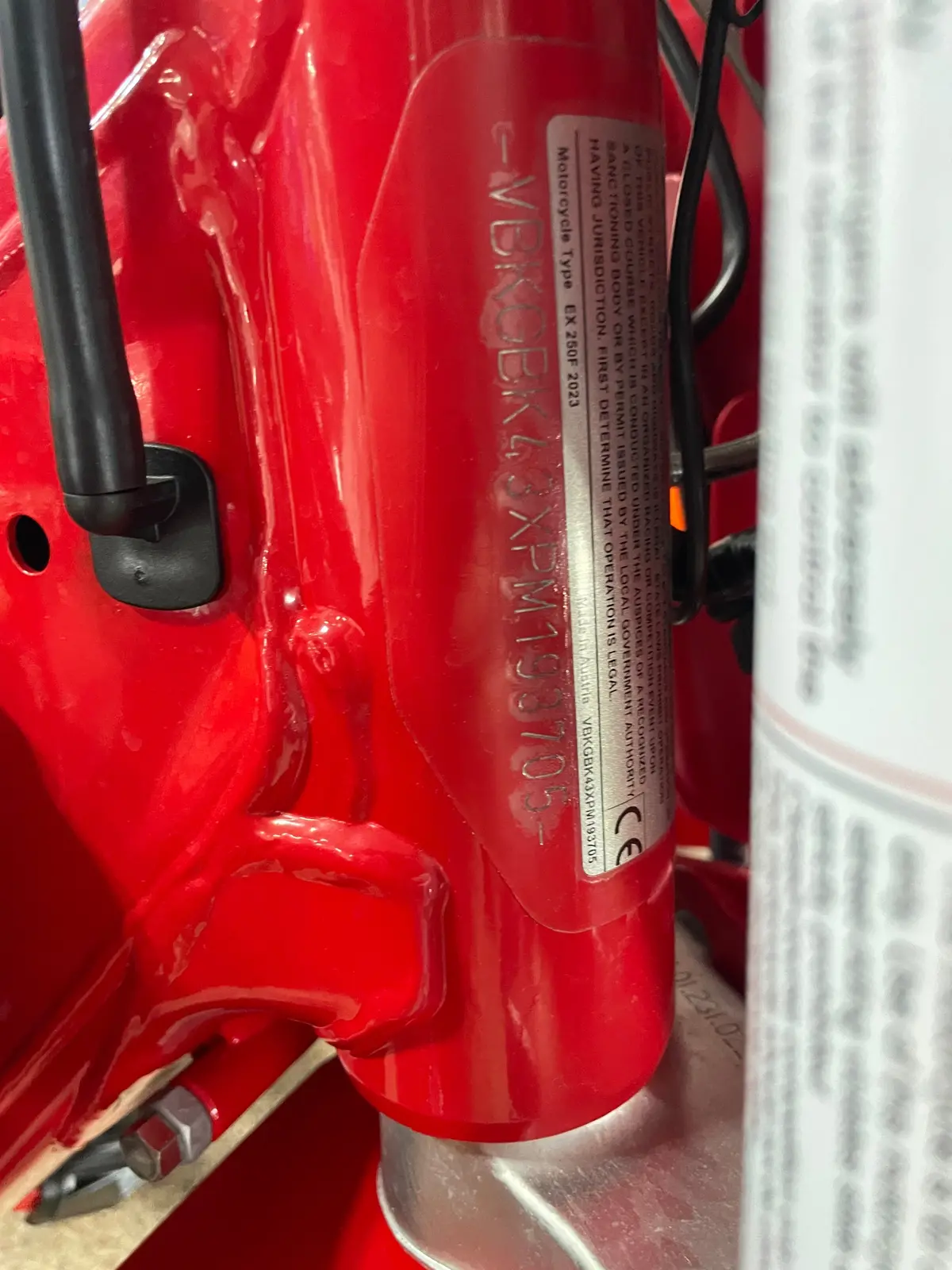 2023 Gasgas Ex250f 2
