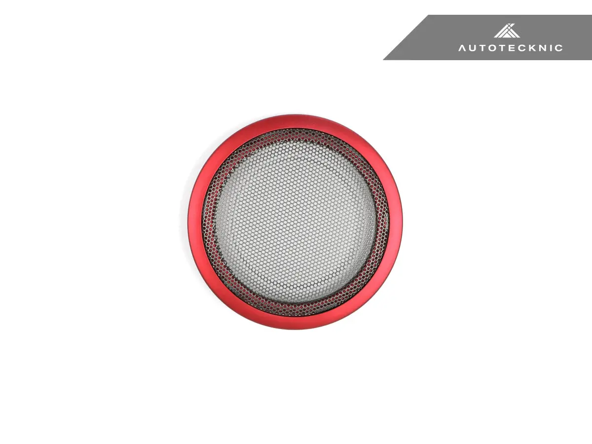 Autotecknic Door Panel Speaker Mesh Cover Set - Bmw F-Chassis 15