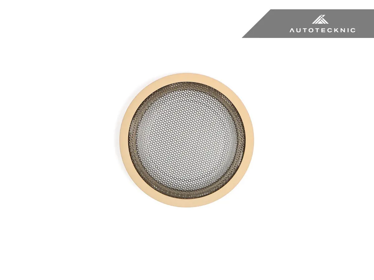 Autotecknic Door Panel Speaker Mesh Cover Set - Bmw F-Chassis 19