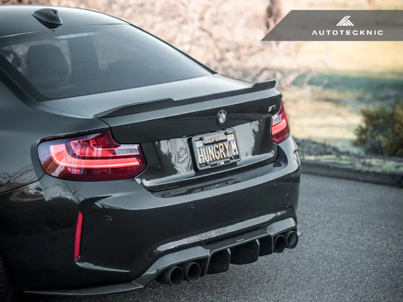 Autotecknic Dry Carbon Fiber Competition Trunk Spoiler - F87 M2 | F22 2-Series 1