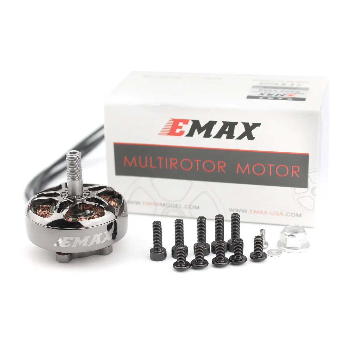 Emax Ecoii Series 2807 3-6S 1300Kv Brushless Motor For Rc Drone Fpv Racing (Eco Ii 2807 1300 Kv) 1