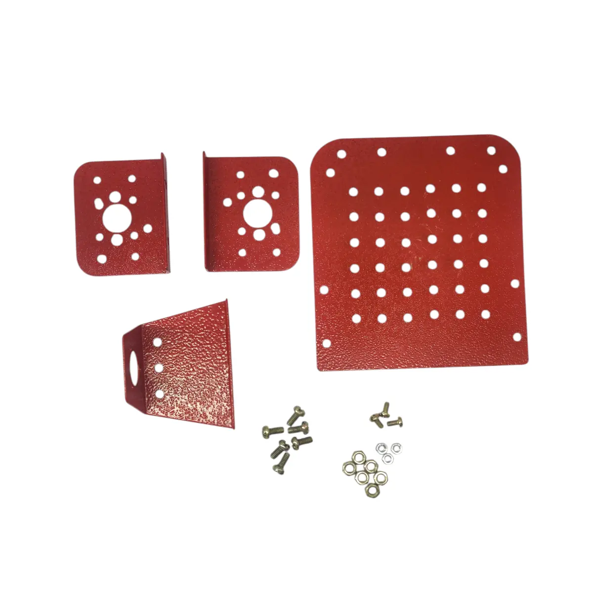 Red Chassis 2Wd Advance Metal Chassis (Unassmbled) 1