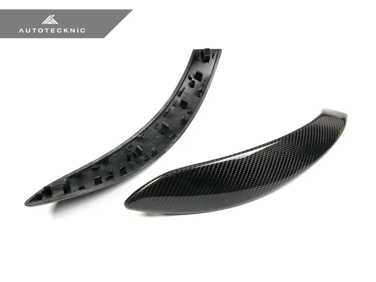 Autotecknic Carbon Door Grip Handle Trim Set - F8x M3/ M4 1