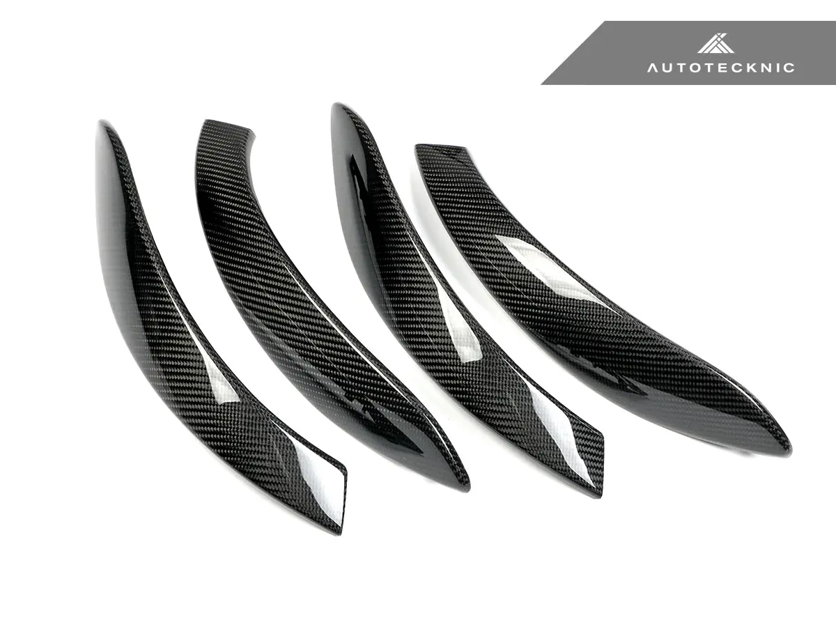 Autotecknic Carbon Door Grip Handle Trim Set - F30 3-Series | F32 4-Series 3