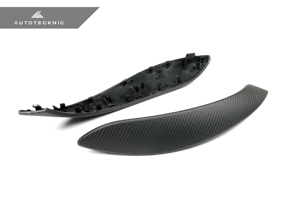 Autotecknic Carbon Door Grip Handle Trim Set - F30 3-Series | F32 4-Series 4