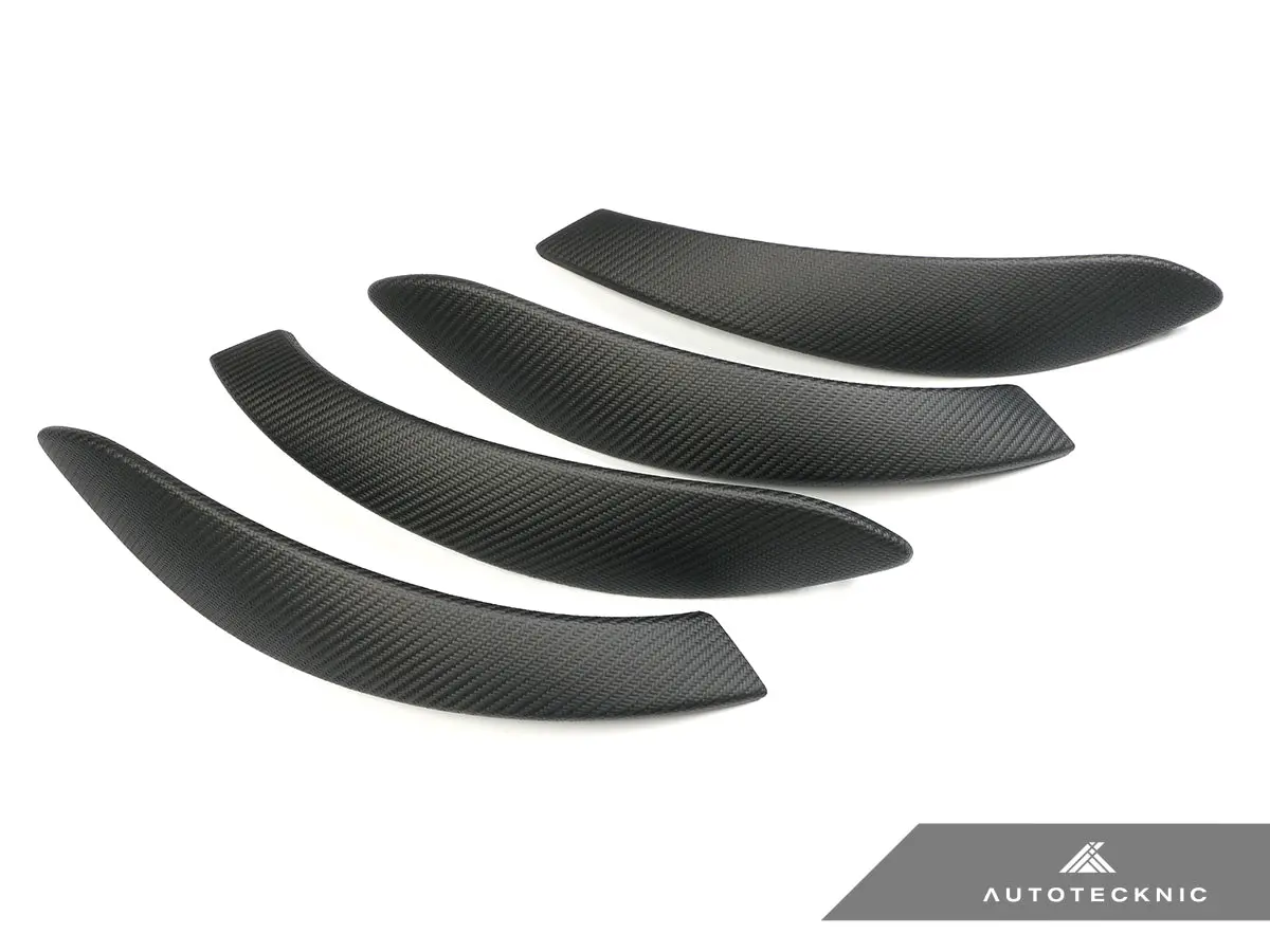 Autotecknic Carbon Door Grip Handle Trim Set - F30 3-Series | F32 4-Series 6