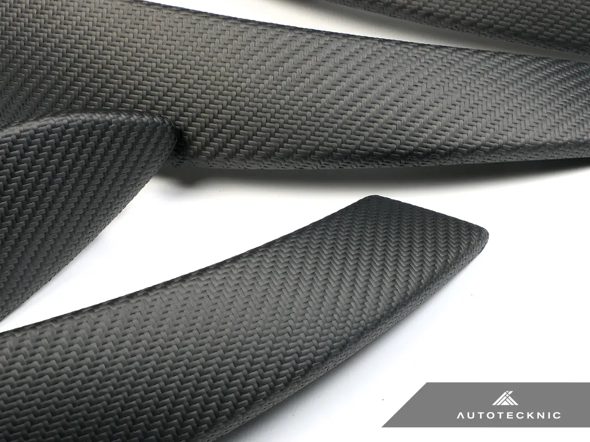 Autotecknic Carbon Door Grip Handle Trim Set - F30 3-Series | F32 4-Series 5