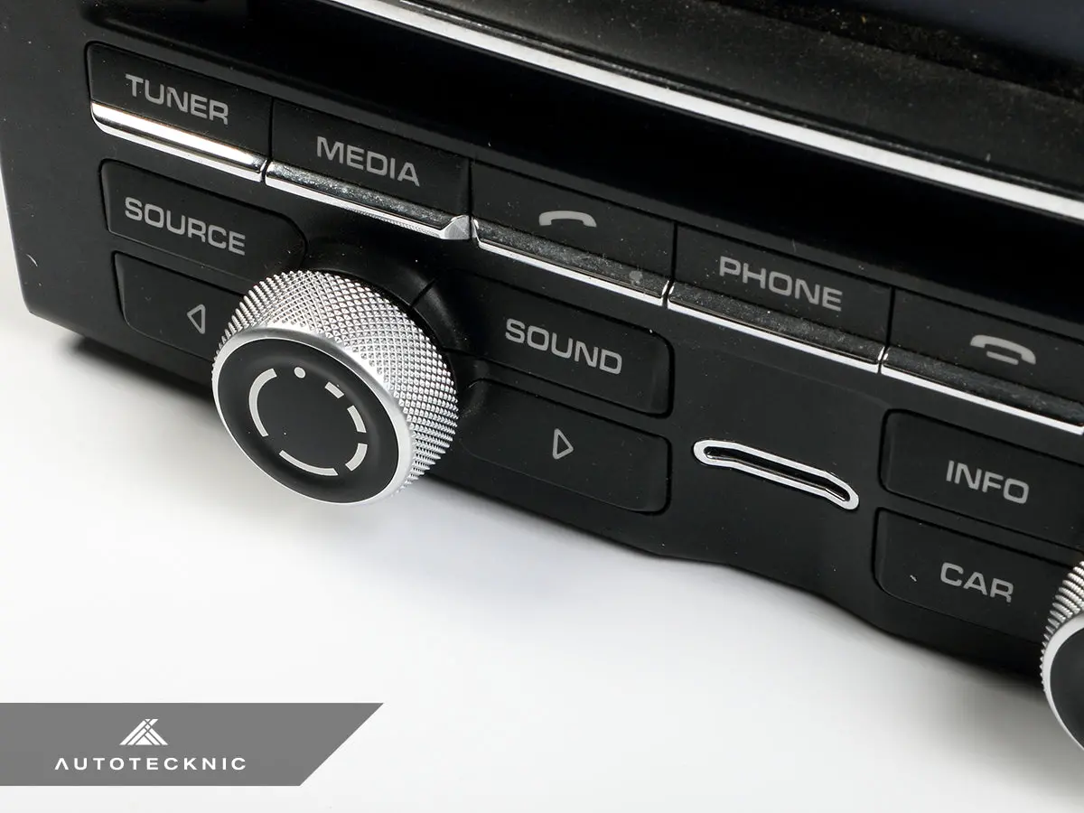 Autotecknic Replacement Climate Control & Volume Knob - Porsche 8