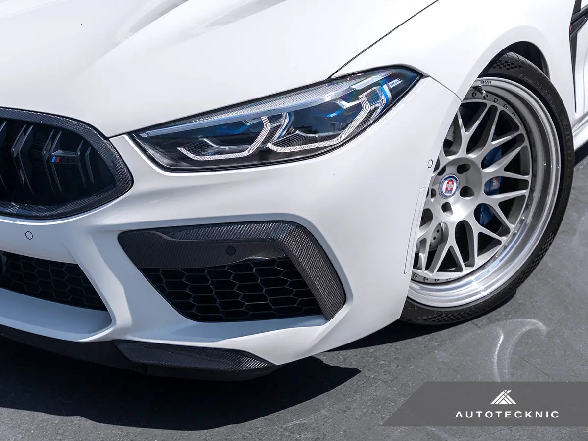 Autotecknic Performance Dry Carbon Splitter Set - F9x M8 4