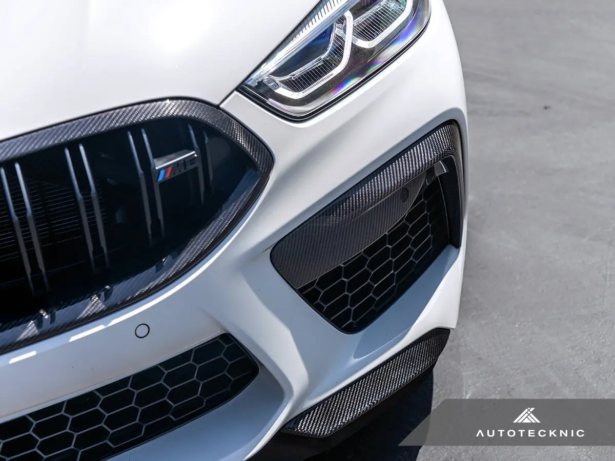 Autotecknic Performance Dry Carbon Splitter Set - F9x M8 6