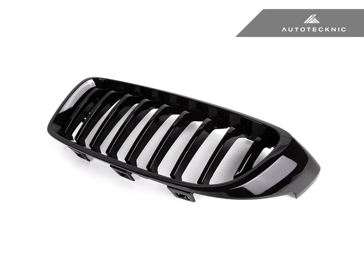 Autotecknic Gloss Black Front Grille Set - F32/ F36 4-Series 2