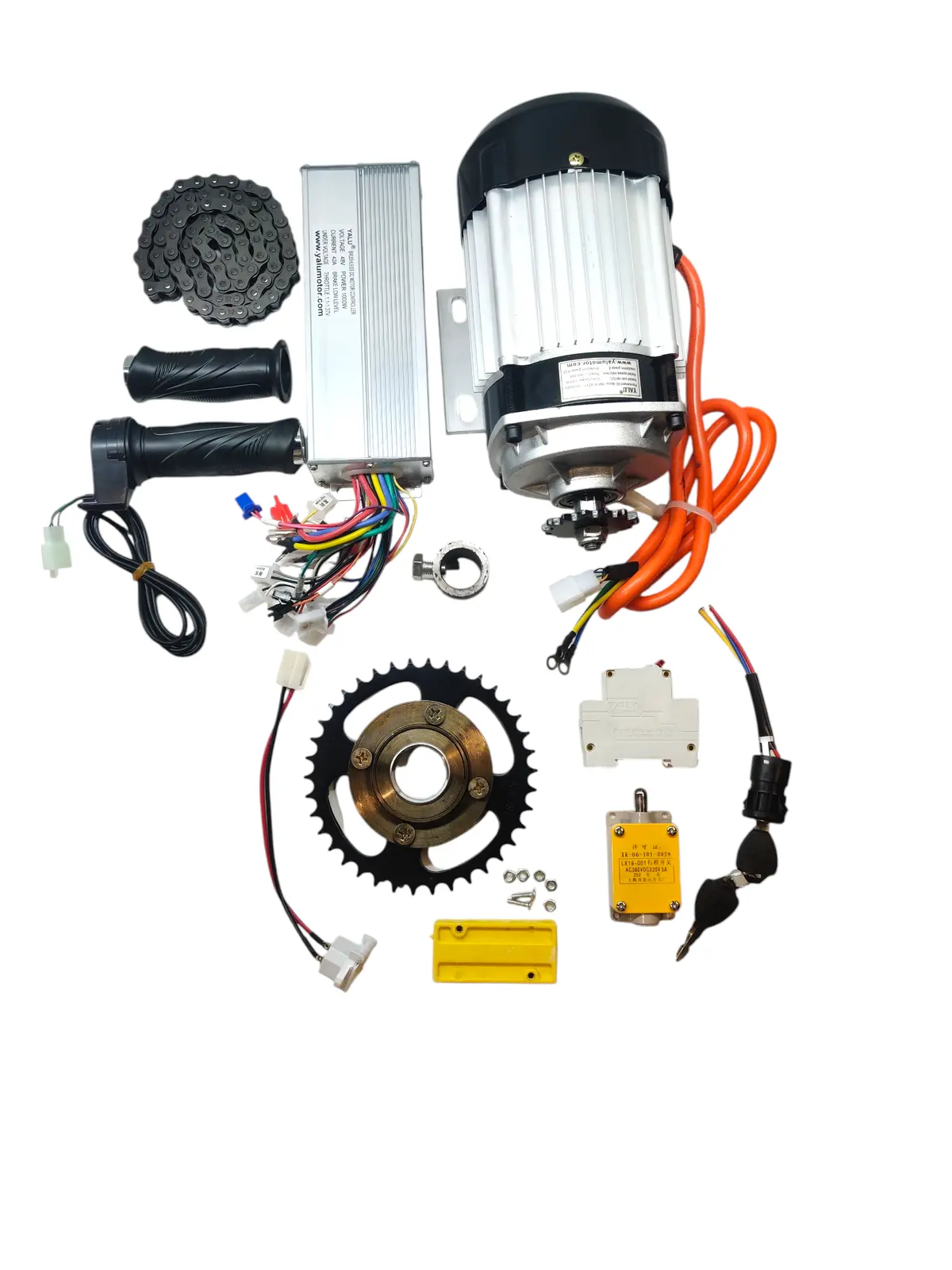 1000W 48V Bm1418zxf Motor Kit Brushless Motor Electric Tricycle Conversion Motor Kit 1