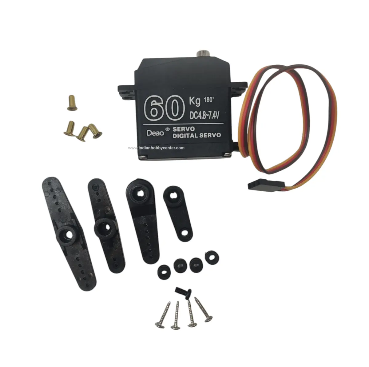 Deao 60Kg 180 Degree 4.8V-7.4V High Torque Digital Servo Motor 1