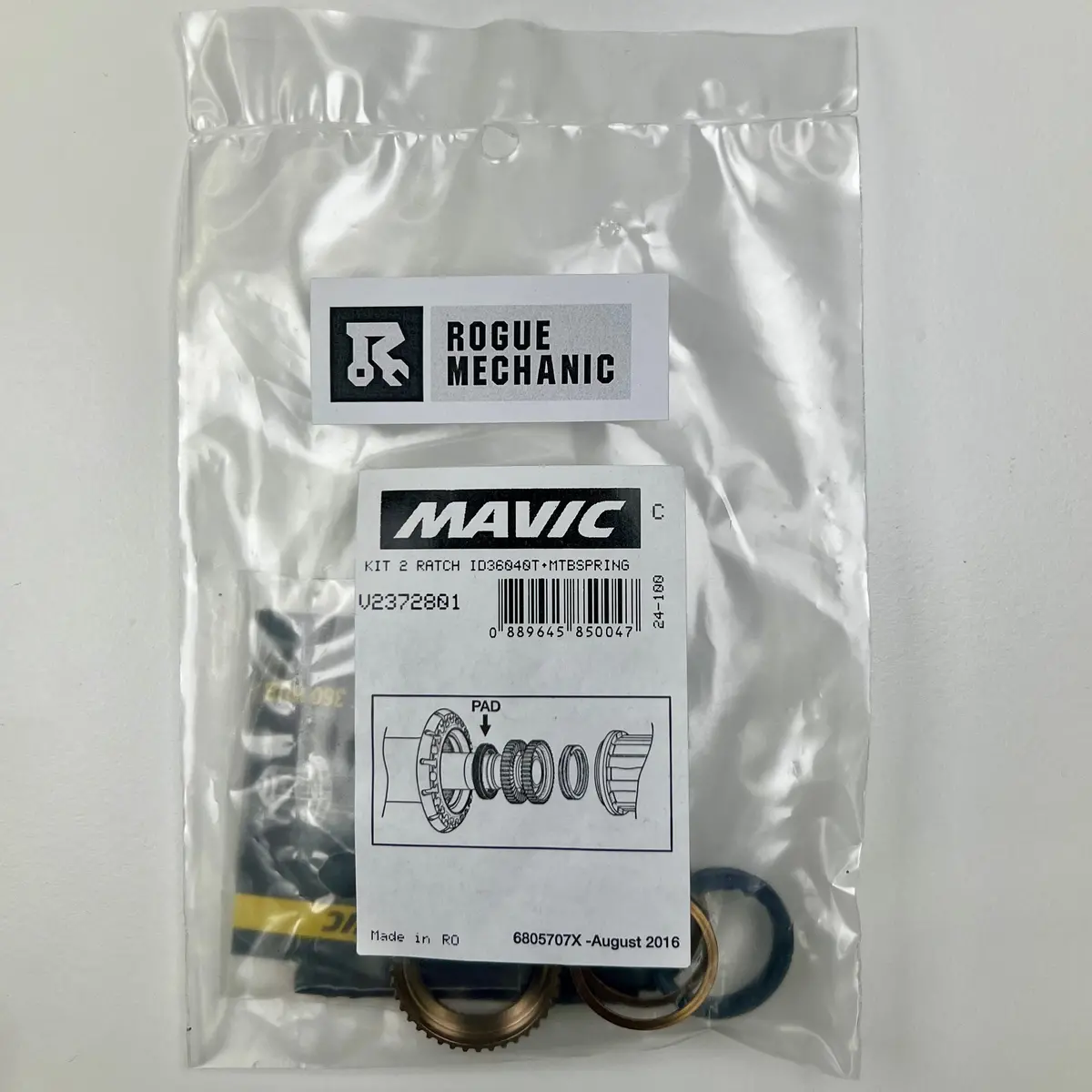 Id360 Mtb Hub 40T Ratchets, Spring, Grease, And Pad - V2372801 1