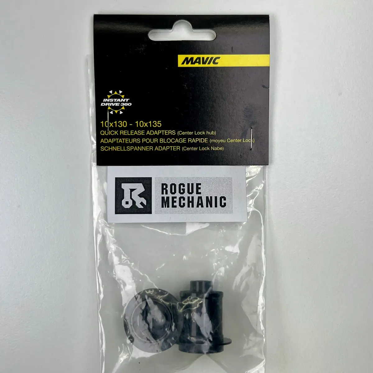 Mavic Rear Road 10X130, 10X135 Axle Adapters - B4989801 1