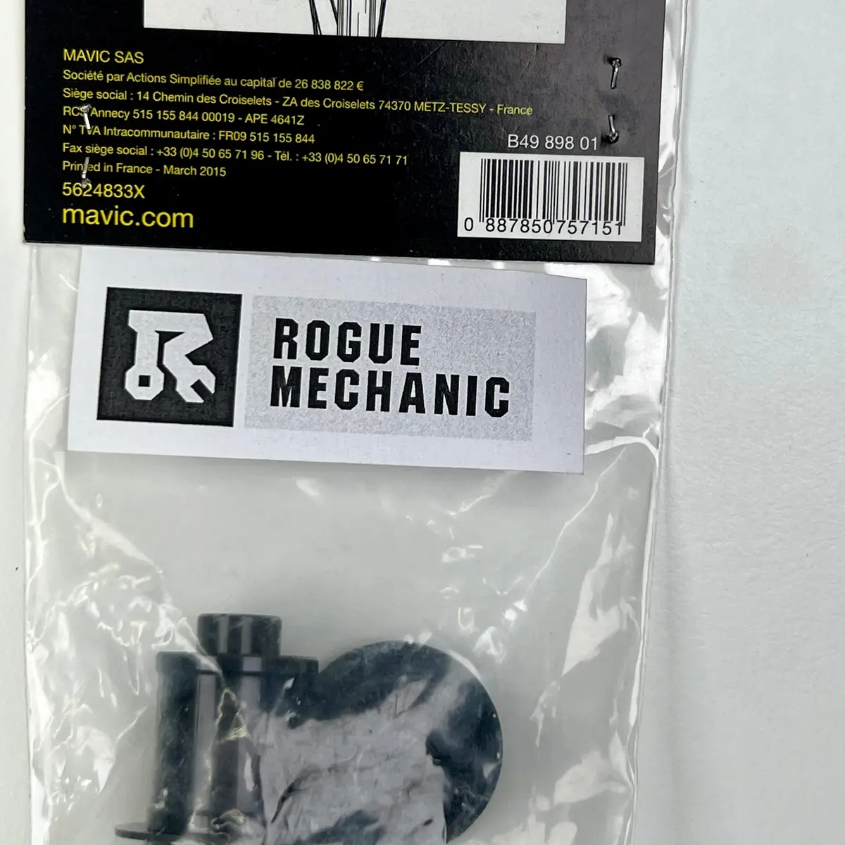 Mavic Rear Road 10X130, 10X135 Axle Adapters - B4989801 2