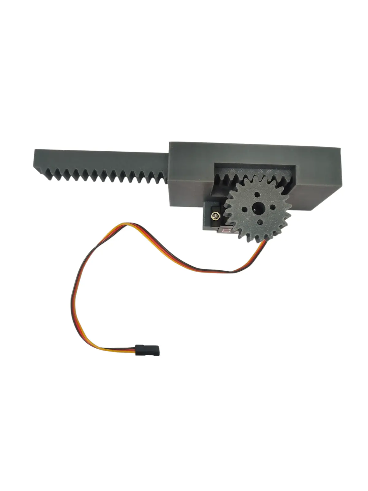 Rack And Gear Linear Slide With Mg90 All Metal Gear Servo 2