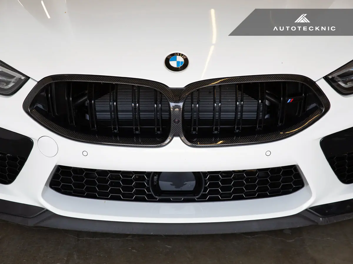Autotecknic Replacement Dry Carbon Grille Surround - F9x M8 4