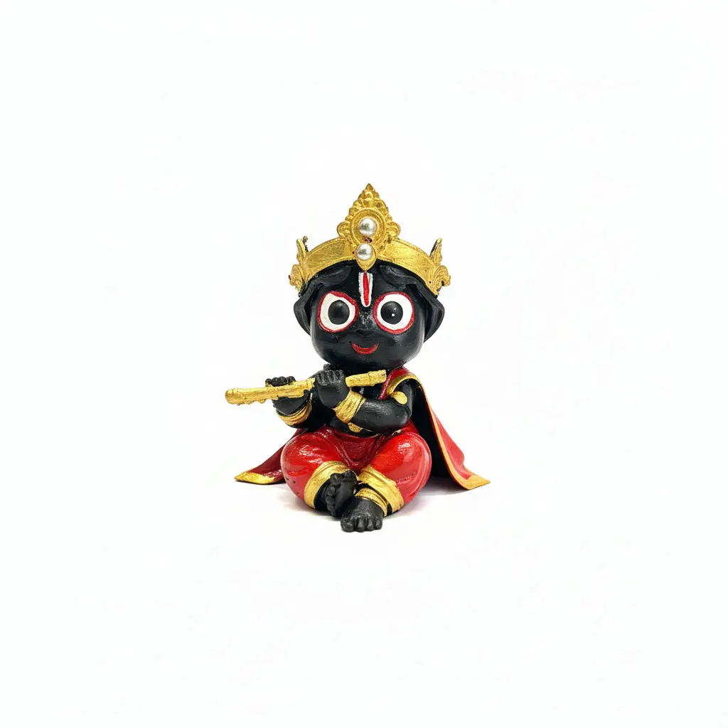 Lord Jagannath Idol Sculpture (3D Printed) 1