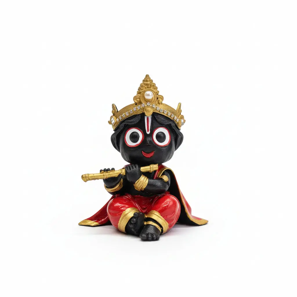 Lord Jagannath Idol Sculpture (3D Printed) 2