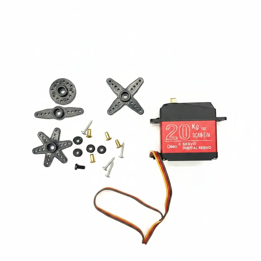 Deao 20Kg Digital Servo - 180° High Torque Metal Gear 1