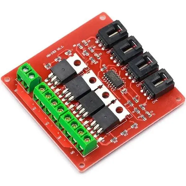 4 Channel Irf540 Isolation Power Module Electronic Block Mosfet Switch 1
