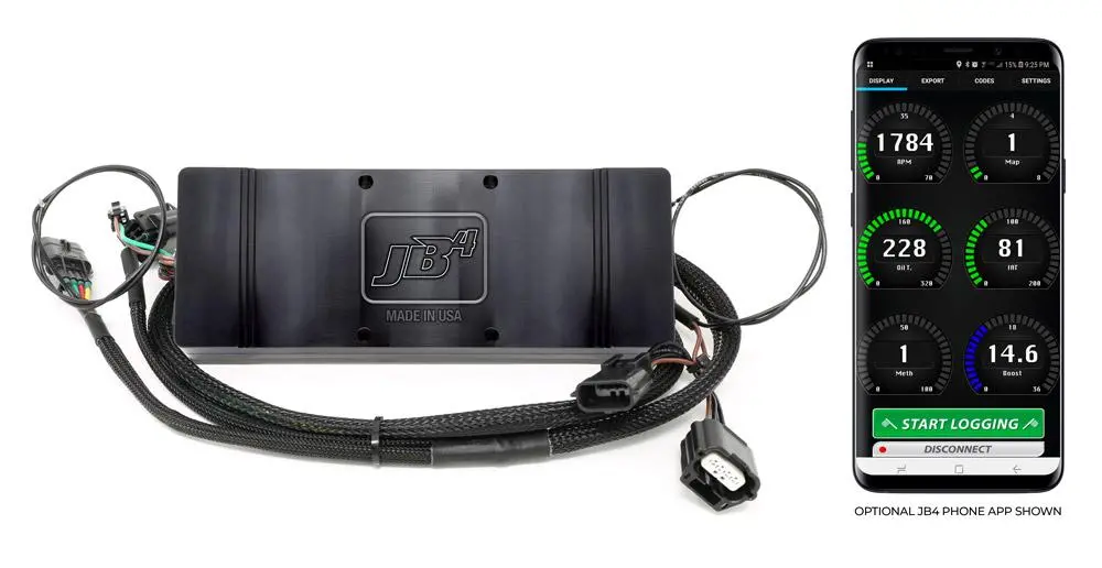 Jb4 Performance Tuner For Infiniti Q50/Q60 3.0T W/ Fuel Control Wires & Billet Enclosure 1