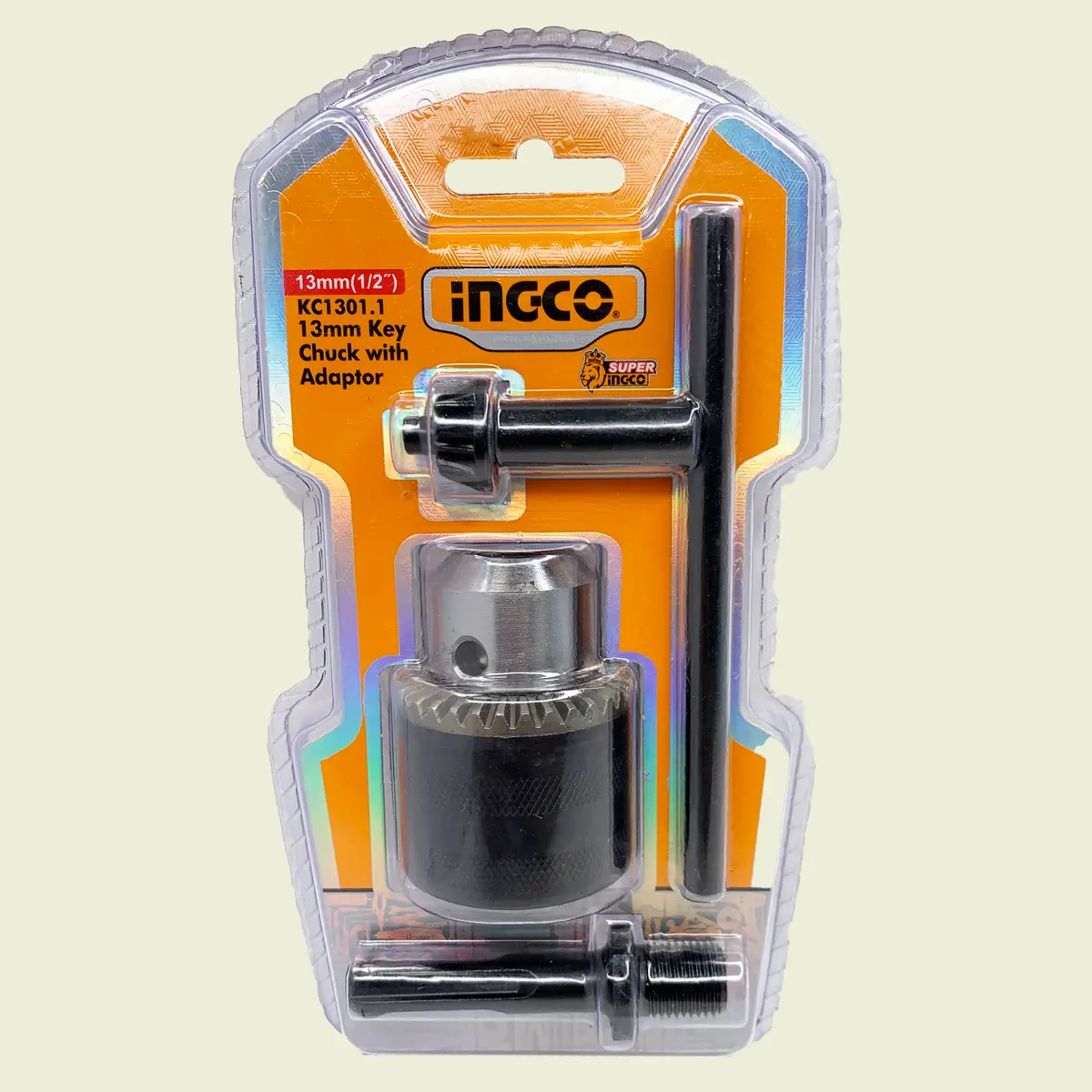 Ingco Kc1301.1 Key Chuck With Adaptor 13Mm 1