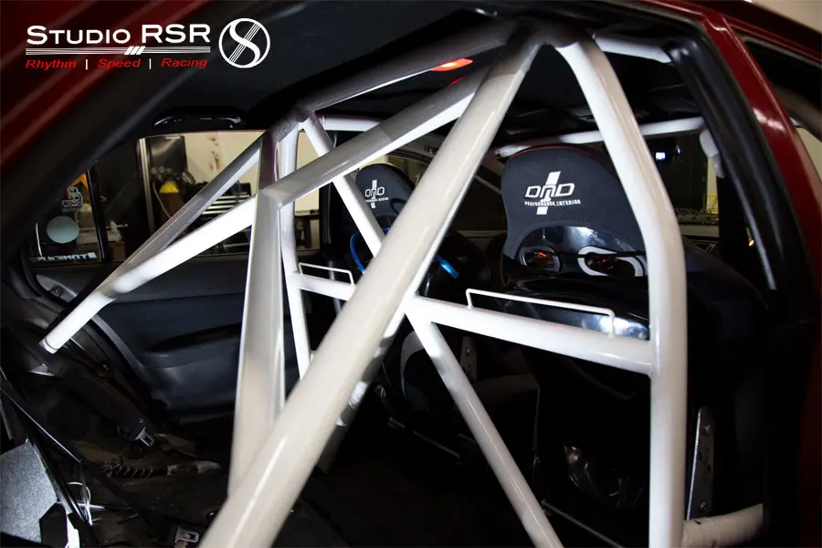 Studiorsr Cwc 6-Point Mitsubishi Evo 9 Roll Cage / Roll Bar 4