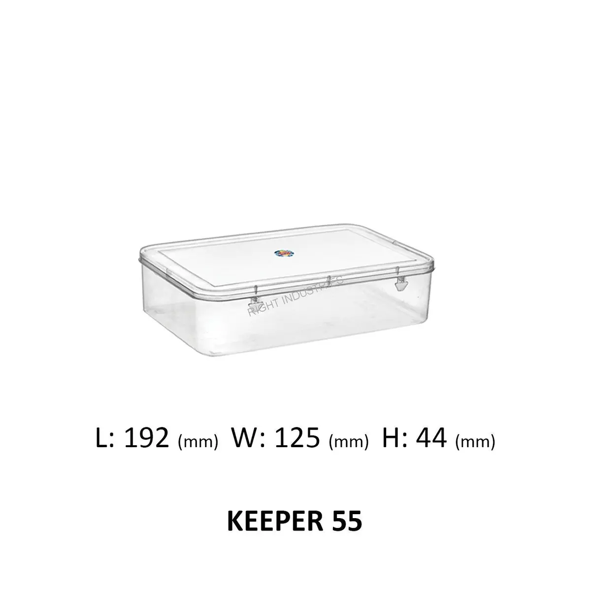 Keeper 55 Plastic Storage Box For Multipurpose Things  (Pack Of 1) 1