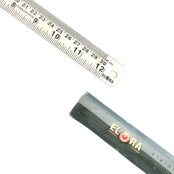 Elora Stainless Steel Ruler Scale 30Cm 1