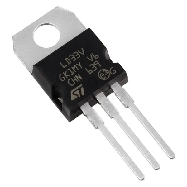 1117 3.3V Low Dropout Voltage Regulator Ic – To-220 Package Lm1117 Ld33 1