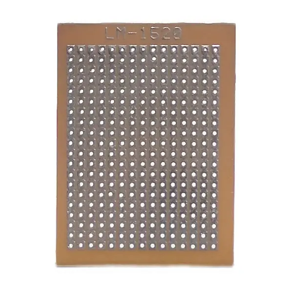 60X46 Mm Single Sided Phenolic Pcb Veroboard Lm1520 (1 Pc) 1
