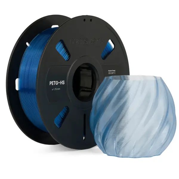 Numakers Petg Translucent Filament – Ice Blue – 1.75 Mm / 1 Kg 1