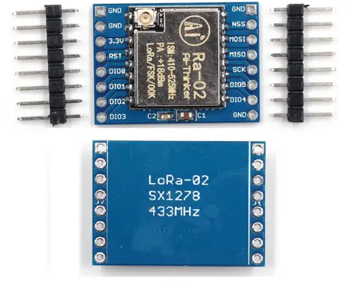 Ai-Thinker Lora  Ra-02 Sx1278 433Mhz Long Range Rf Wireless Spread Spectrum Transmission Module 1