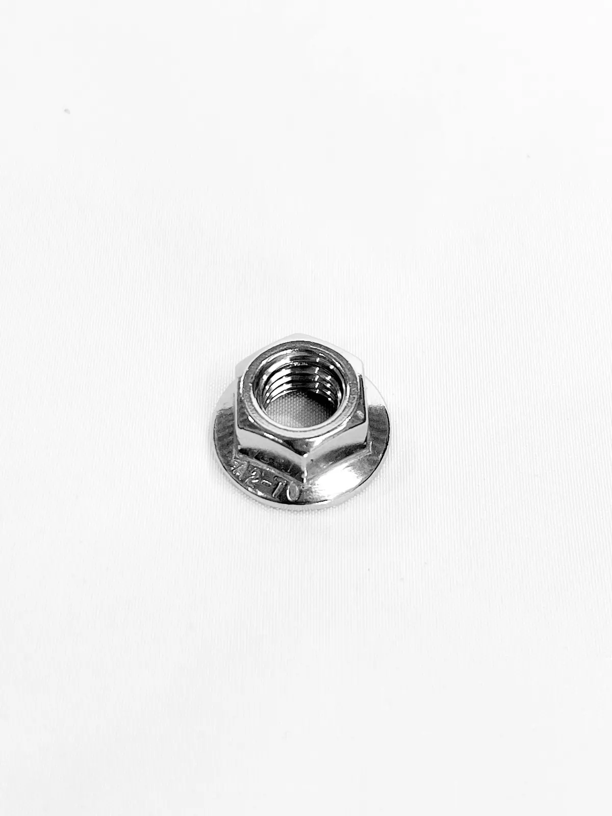 M10 Flanged Nut, Left Hand Thread 1
