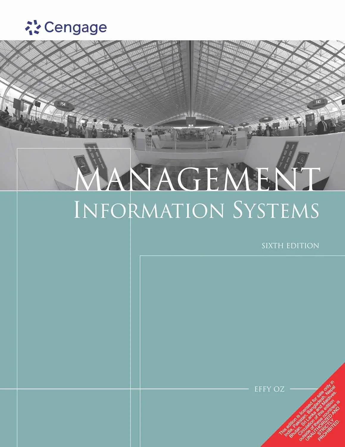 Management Information Systems (6Th Edition) By Effy Oz [Paperback] 1