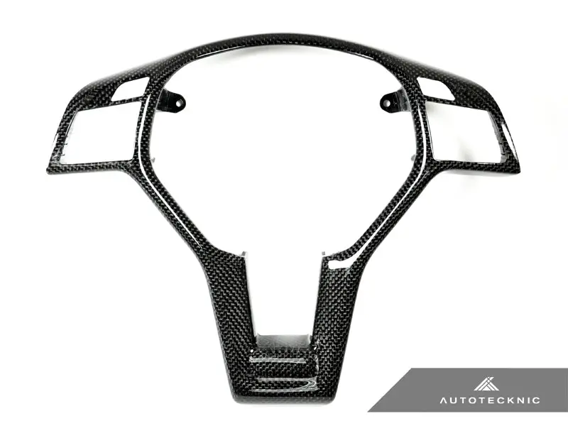 Autotecknic Carbon Fiber Steering Wheel Trim - Mercedes Benz (Various Vehicles) 1