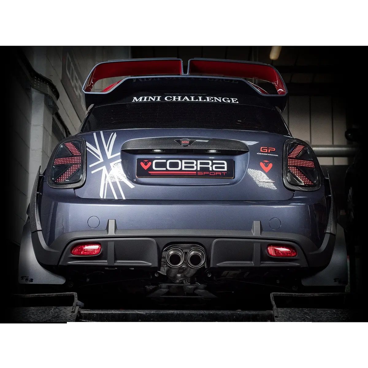 Cobra Sport Mini Gp3 (Mk3) Jcw (F56) 3" Cat Back Performance Exhaust 5