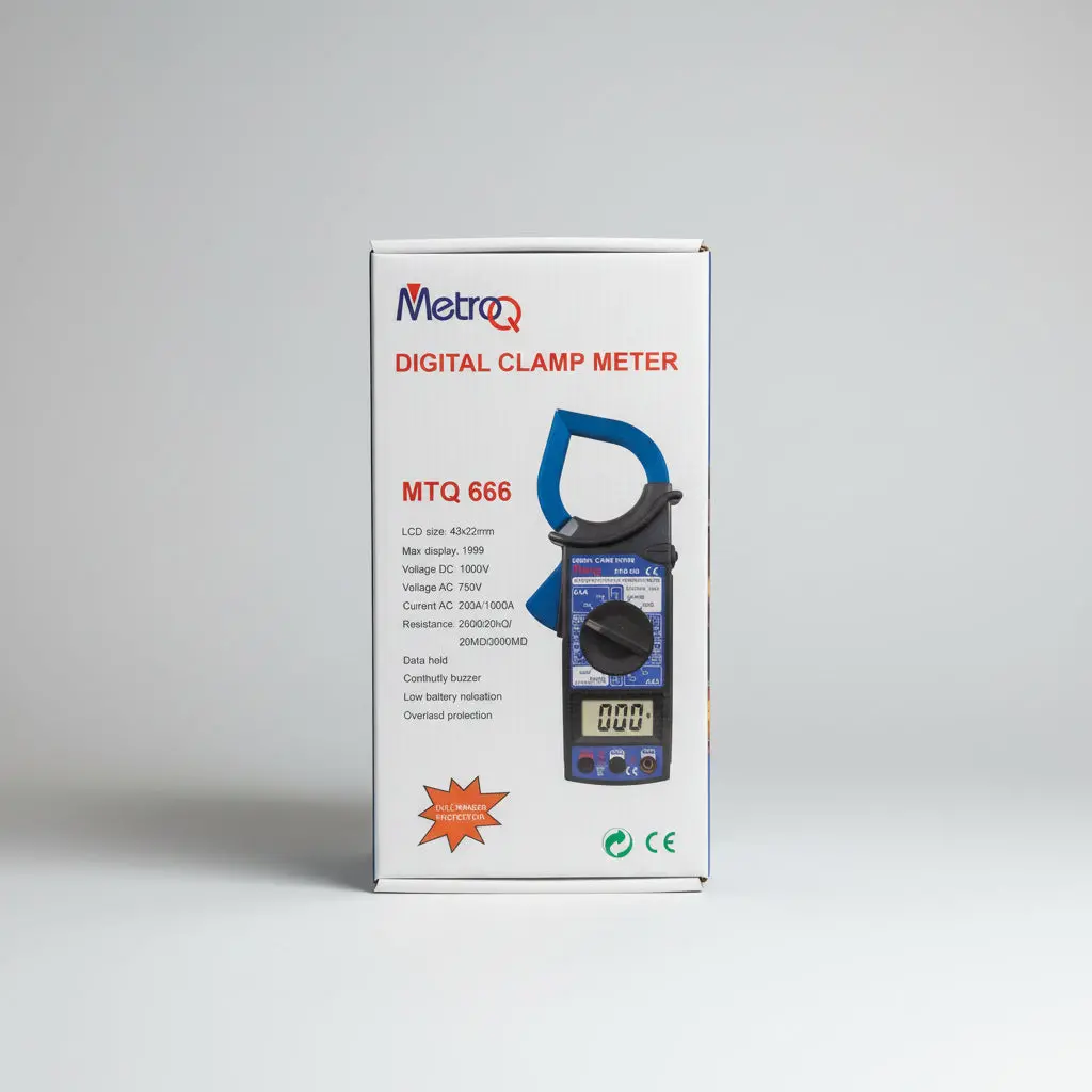 Metroq Mtq-666 Digital Clamp Meter 1