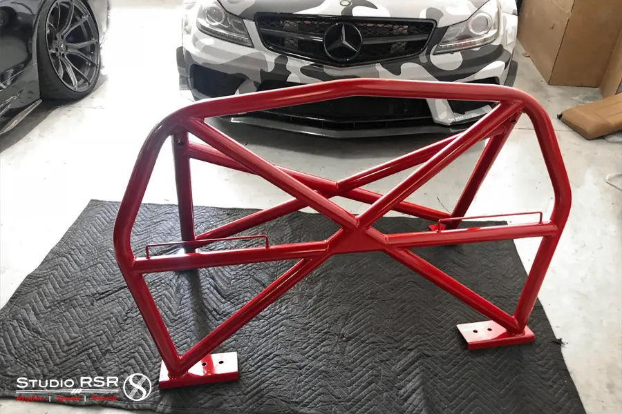 Studiorsr (W204) Mercedes C63 Roll Cage / Roll Bar 2