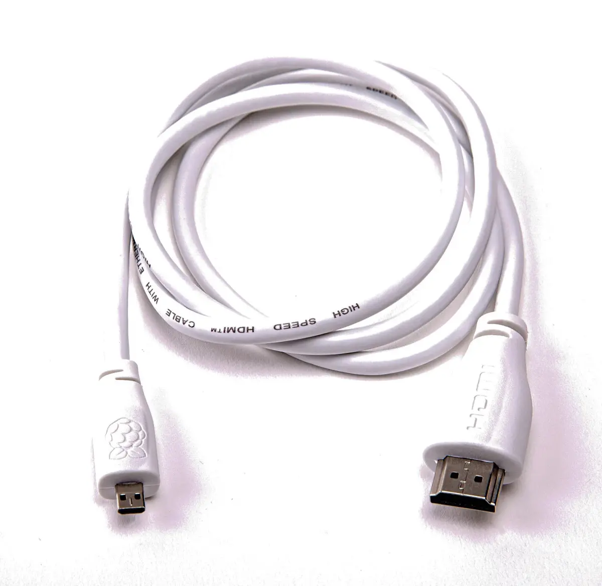 Official Micro-Hdmi (Male) To Standard Hdmi (Male) Cable For Raspberry Pi 1 Meter 1