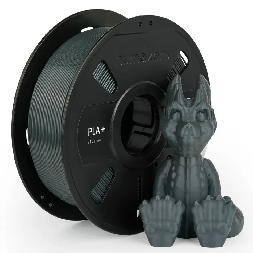 Numakers Pla+ Filament – Midnight Gray – 1.75 Mm / 1 Kg 1